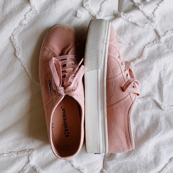 Superga Shoes - 2790 acotw pink platform supergas Superga Shoes - 2790 acotw pink platform supergas